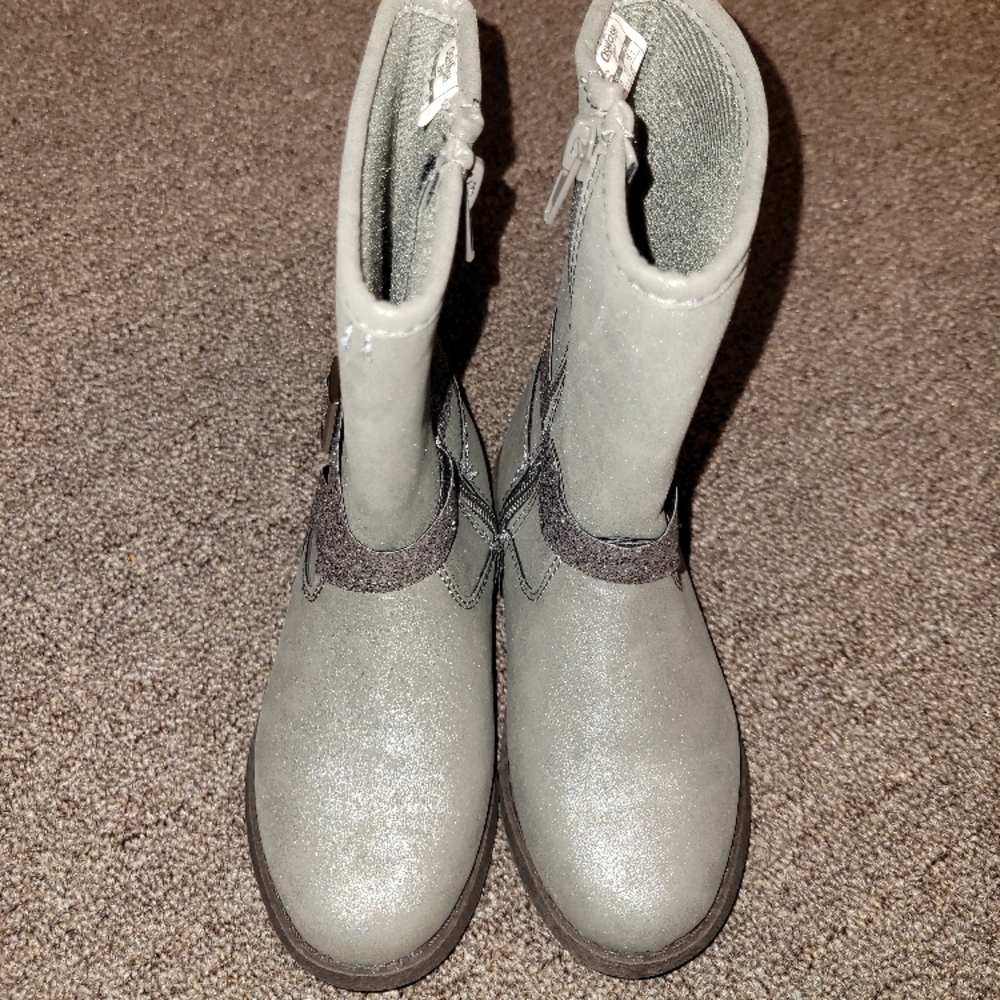 EUC Oshkosh Gray Kids Boots